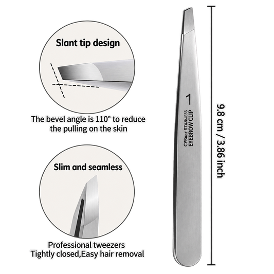 Ultra-Fine Slant Precision Tweezers – view 2