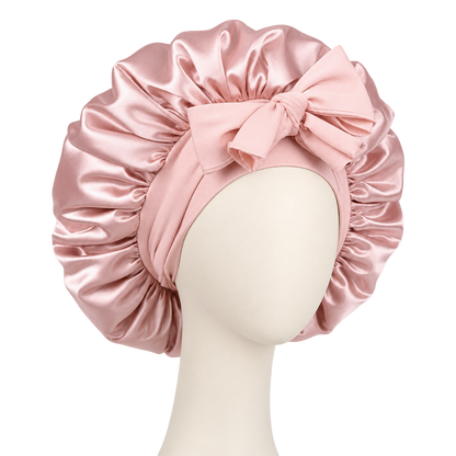 Adjustable Silk-Satin Hair Bonnet