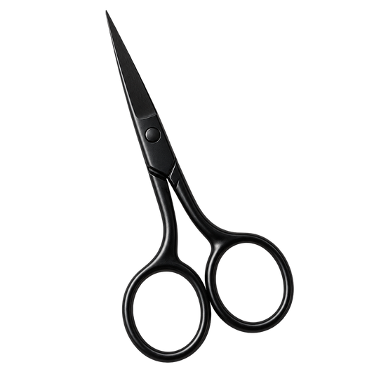 Matte Black Precision Beauty Scissors