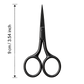 Matte Black Precision Beauty Scissors – view 2