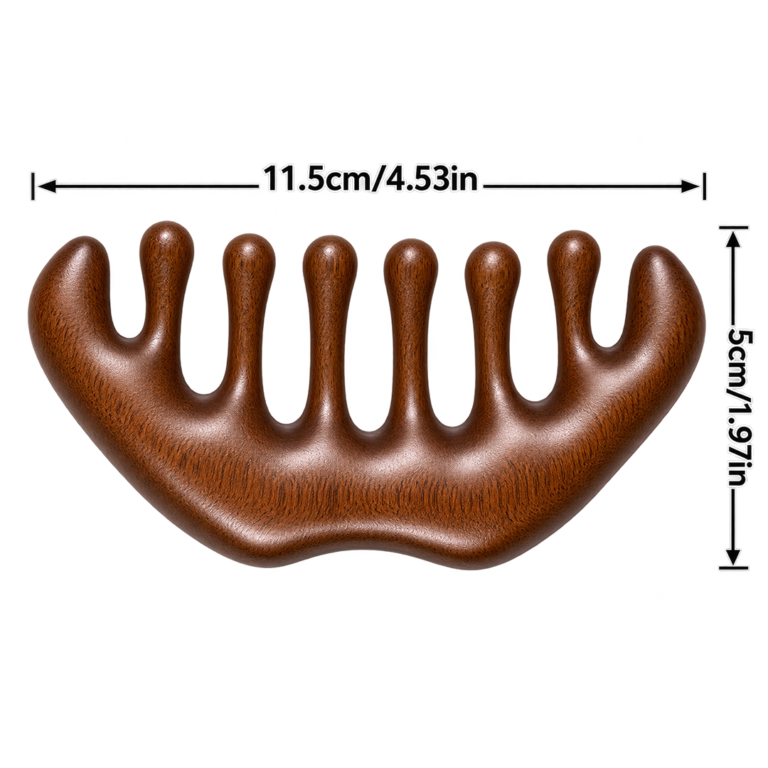 Natural Sandalwood Scalp Massager – view 2