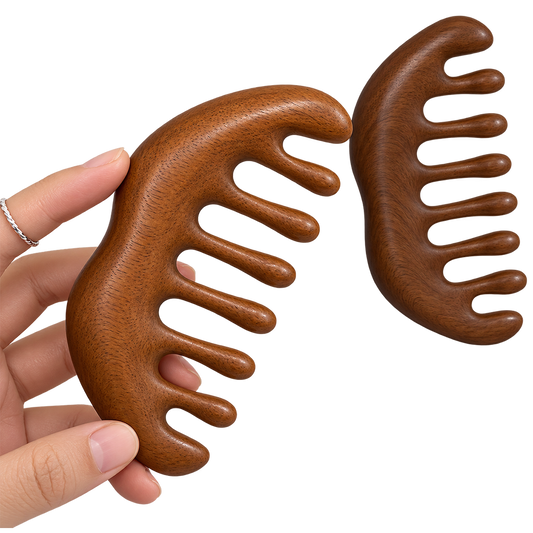 Natural Sandalwood Scalp Massager