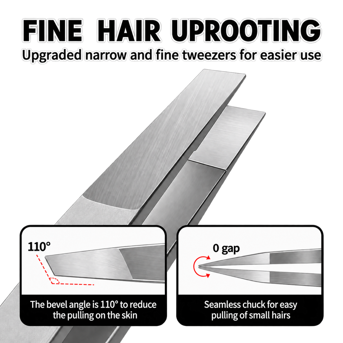 Ultra-Fine Slant Precision Tweezers – view 3